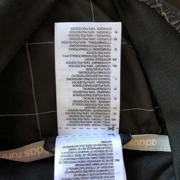 Adidas Reflective Running Windbreaker Zip Up Sweater - Picture 10 of 13